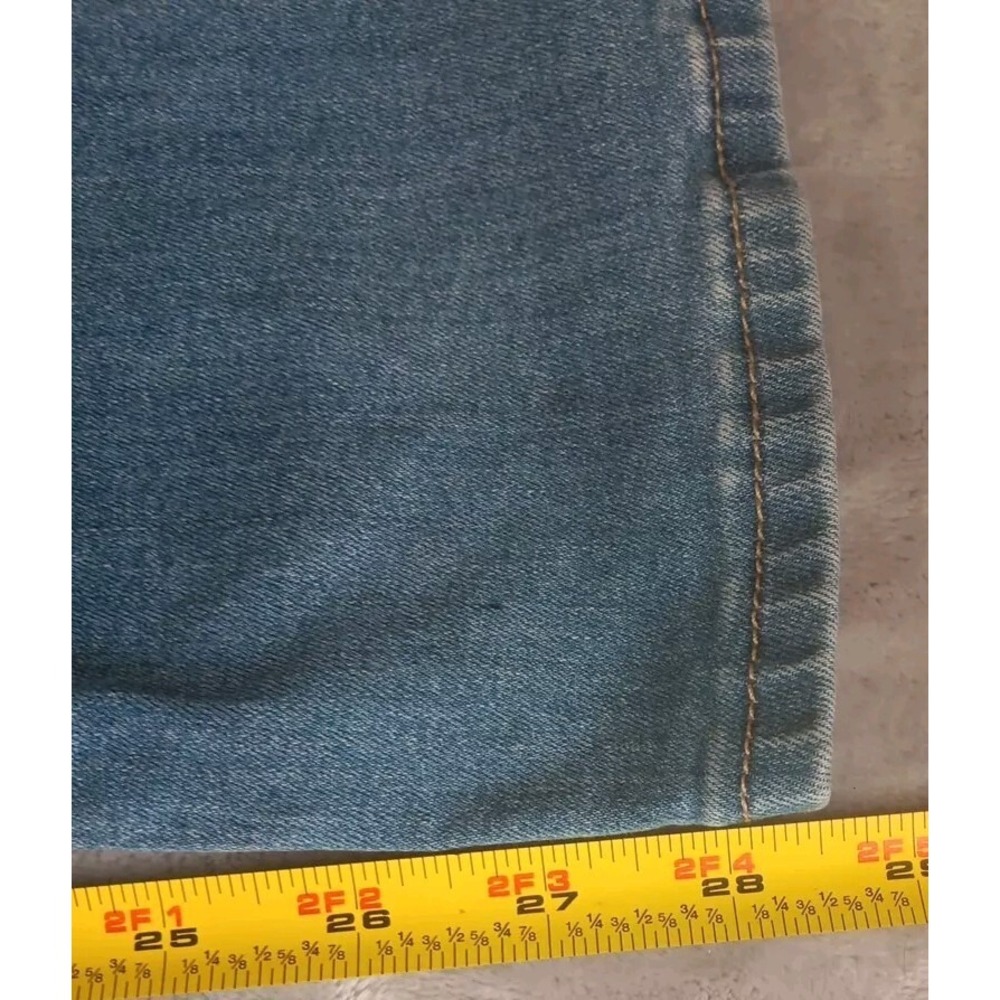 Hydraulic Jeans Womens 11 Lola Curvy Slim Boot‎ Stretch Embroidered Crosses READ - Picture 9 of 9